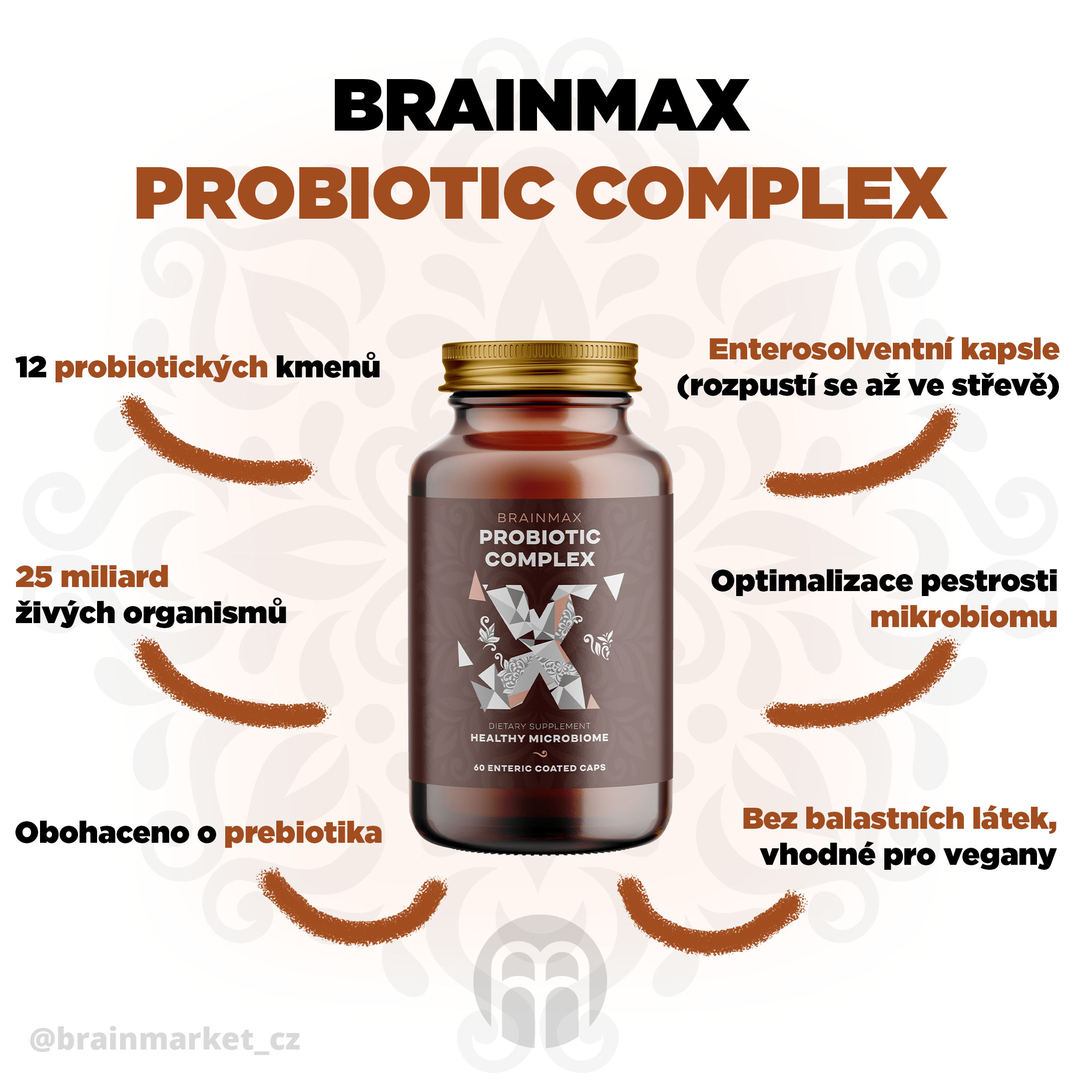 BrainMax probiotia - BrainMarket.cz